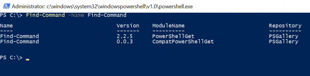 PowerShell Find-Command